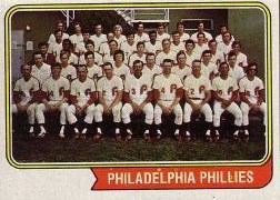 1974 Topps Baseball Cards      383     Philadelphia Phillies TC